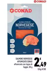 Conad - Salmone Norvegese Affumicato