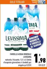 Levissima - Fardello Acqua Minerale