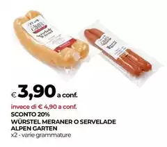 Cam - Würstel Meraner O Servelade