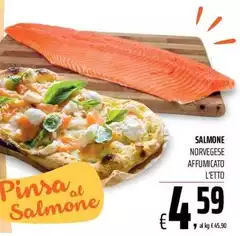 Pinsa - Salmone Norvegese Affumicato