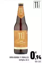 11 Paralleli - Birra Bionda