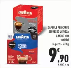 Lavazza - Capsule Per Caffè Espresso A Modo Mio