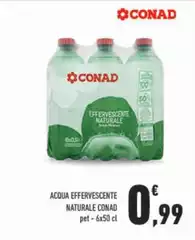 Conad - Acqua Effervescente Naturale