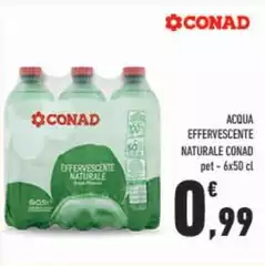 Conad - Acqua Effervescente Naturale