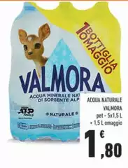 Valmora - Acqua Naturale
