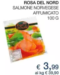 Rosa Del Nord - Salmone Norvegese Affumicato