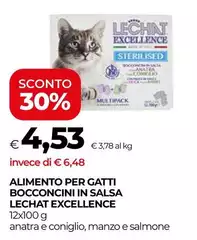Alimento Per Gatti Bocconcini In Salsa Lechat Excellence