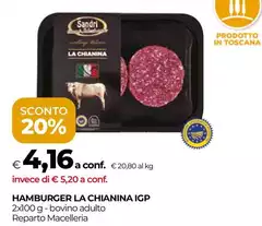 Sandri - Hamburger La Chianina IGP