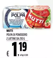 Mutti - Polpa Di Pomodoro