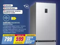 Samsung - Frigorifero RB34C672DSA