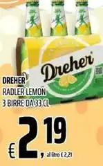 Dreher - Radler Lemon