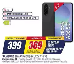 Samsung - Smartphone Galaxy A36 5G