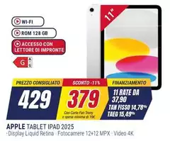 Apple - Tablet Ipad 2025