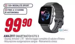 Amazfit - Smartwatch GTS 3