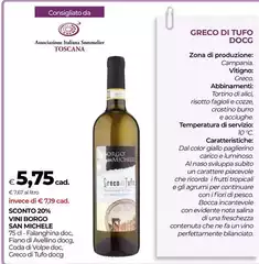 Greco Di Tufo DOCG