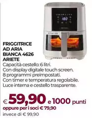 Ariete - Friggitrice Ad Aria 4626
