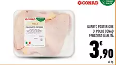 Conad - Quarto Posteriore Di Pollo Percorso Qualità