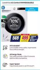 Samsung - Lavatrice AI-Control WW90DG6U2SL