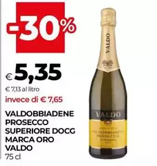 Valdo - bbiadene Prosecco Superiore DOCG Marca Oro