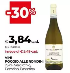 Poggio Alle Rondini - Vini