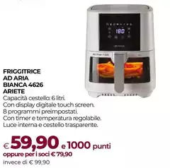 Ariete - Friggitrice Ad Aria 4626