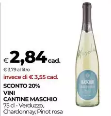 Cantine maschio - Vini