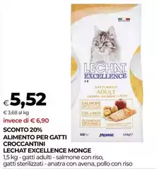 Monge - Alimento Per Gatti Croccantini Excellence