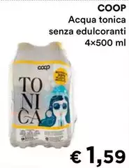 Coop - Acqua Tonica Senza Edulcoranti