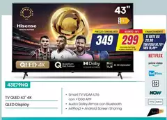 Hisense - Tv Qled 43" 4k Qled 43" 4k