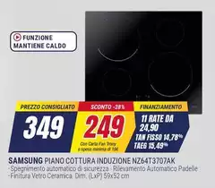 Samsung - Piano Cottura Induzione NZ64T3707AK