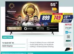 Hisense - Tv Qled 55" 4k Qled 55e79nq