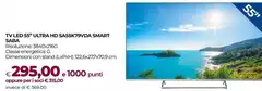 Saba - TV Led 55" Ultra HD SA55X79VDA Smart