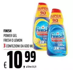 Finish - Power Gel Fresh O Lemon