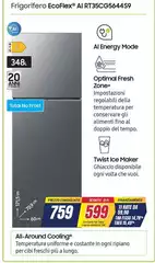 Samsung - Frigorifero Ecoflex AI Rt35cg564459