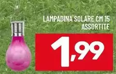 Lampadina Solare