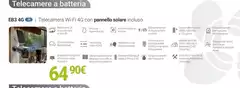 Pannello - Telecomera Wi-Fi 4g Con  Sobaire