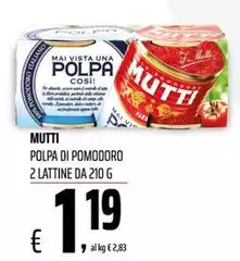 Mutti - Polpa Di Pomodoro