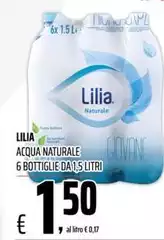 Lilia - Acqua Naturale