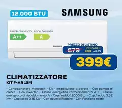 Samsung - Climatizzatore Kit F-AR 12M