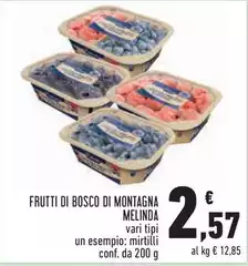Melinda - Frutti Di Bosco Di Montagna
