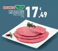 Conad - Fettine Sottili Di Bonno Percorso Qualità