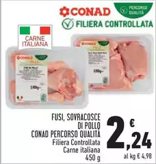 Conad - Fusi, Sovracosce Di Pollo Percorso Qualita