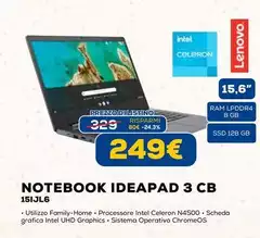 Lenovo - Notebook Ideapad 3 Cb 15ijlk6