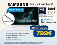 Samsung - Galaxy Book2 Pro SE Intel Core I7
