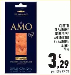Marè - Cubetti Di Salmone Norvegese Affumicato