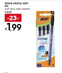 Bic - Penne Cristal Soft