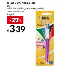 Bic - Penne 4 Colours Shine