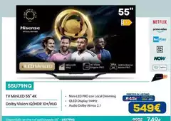 Hisense - Tv Miniled 65" 4k