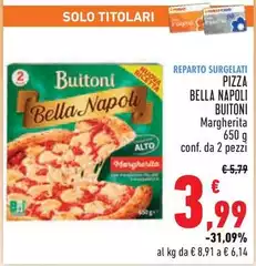 Buitoni - Pizza Bella Napoli