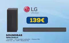 LG - Soundbar S600-CEUSLLK